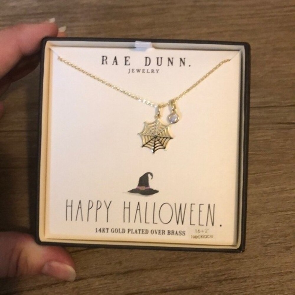 Rae Dunn Halloween necklace